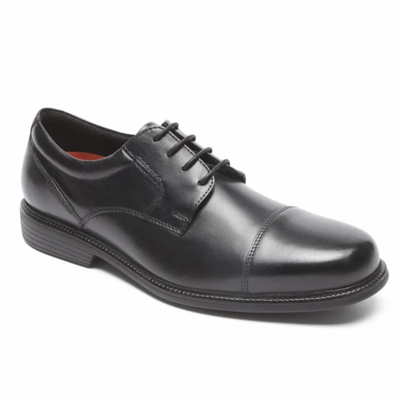 Charles Road Captoe Black Wide 8.5