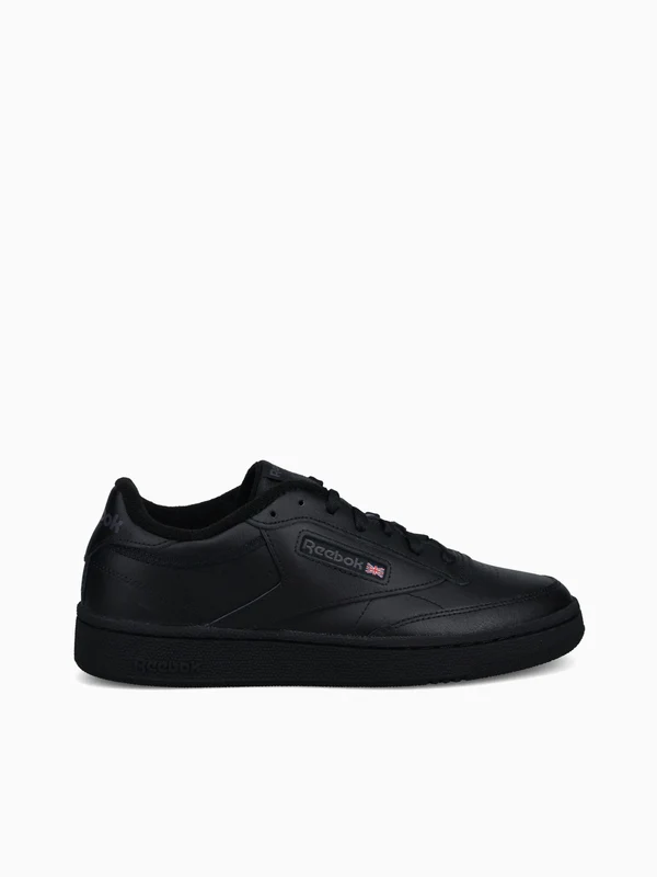 Club C 85 Black Charcoal leather Black / 8.5 / M