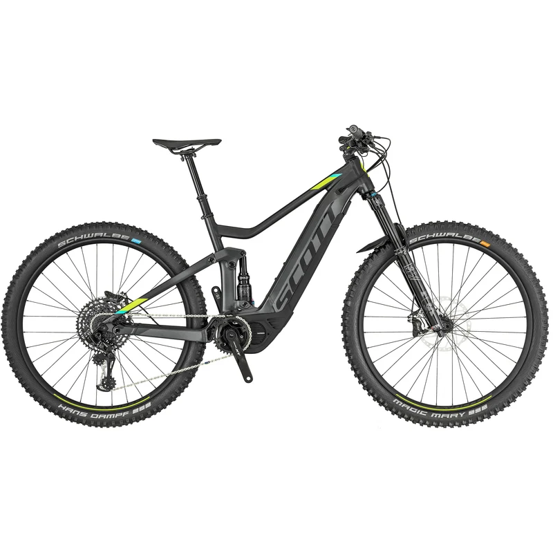 Scott Bike Genius eRide 910 US std. Black/grey/blue/green / XL