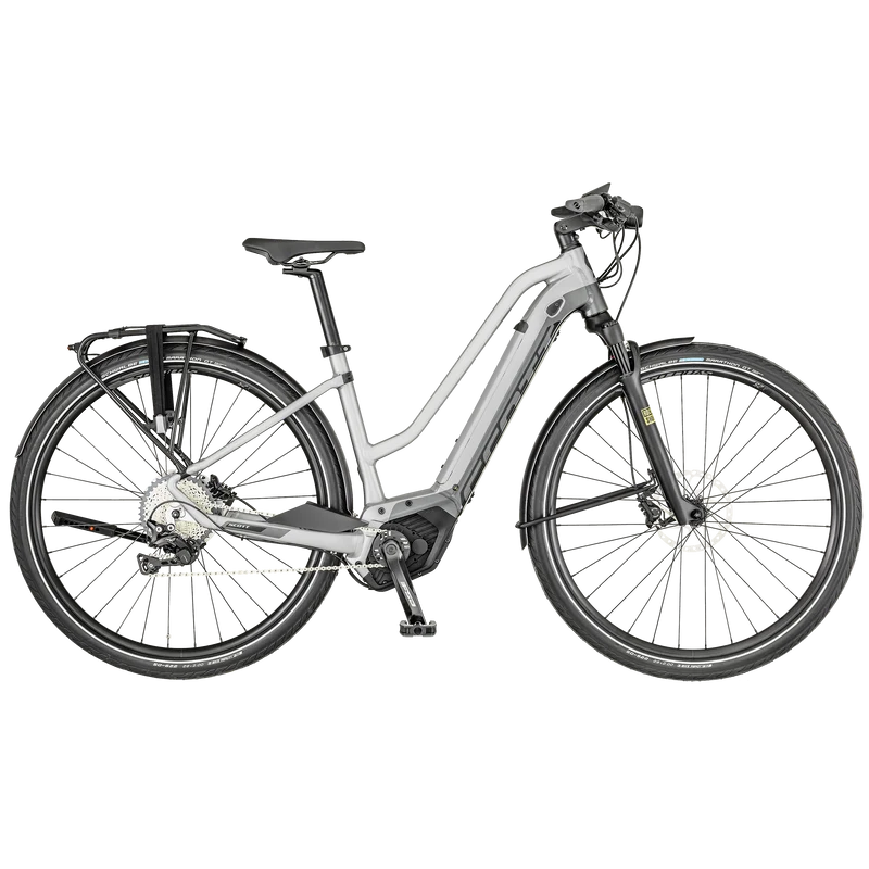 Scott Bike Silence eRide 10 Lady US std. Wht/Sil / LG