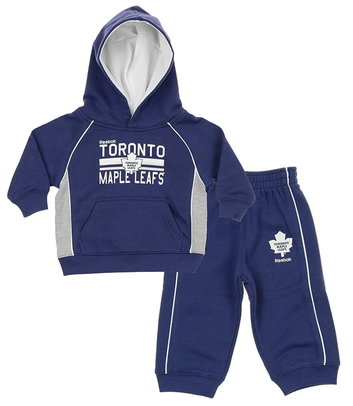 NHL Todders/Infants Toronto Maple Leafs Classic Fan 2 Piece Hoodie & Pant Set 18M