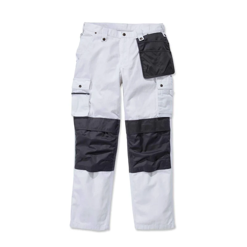 Carhartt Emea Multi-Pocket Ripstop Trousers 100233 White / 34 / 28
