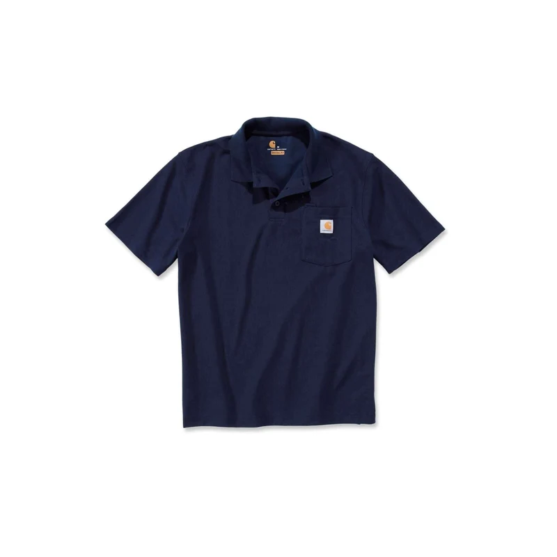 Carhartt Loose Fit Midweight Pocket Polo Shirt K570 Navy / XS
