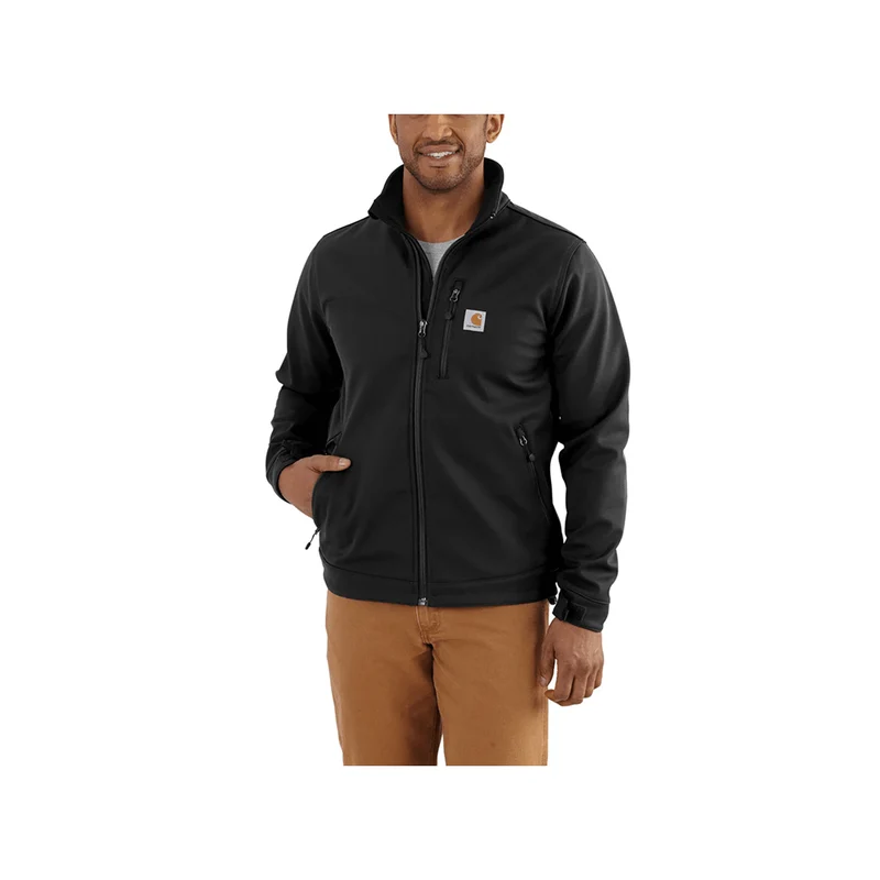 Carhartt Men's Rain Defender® Relaxed Fit Heavyweight Softshell Jacket XL / Regular / Black