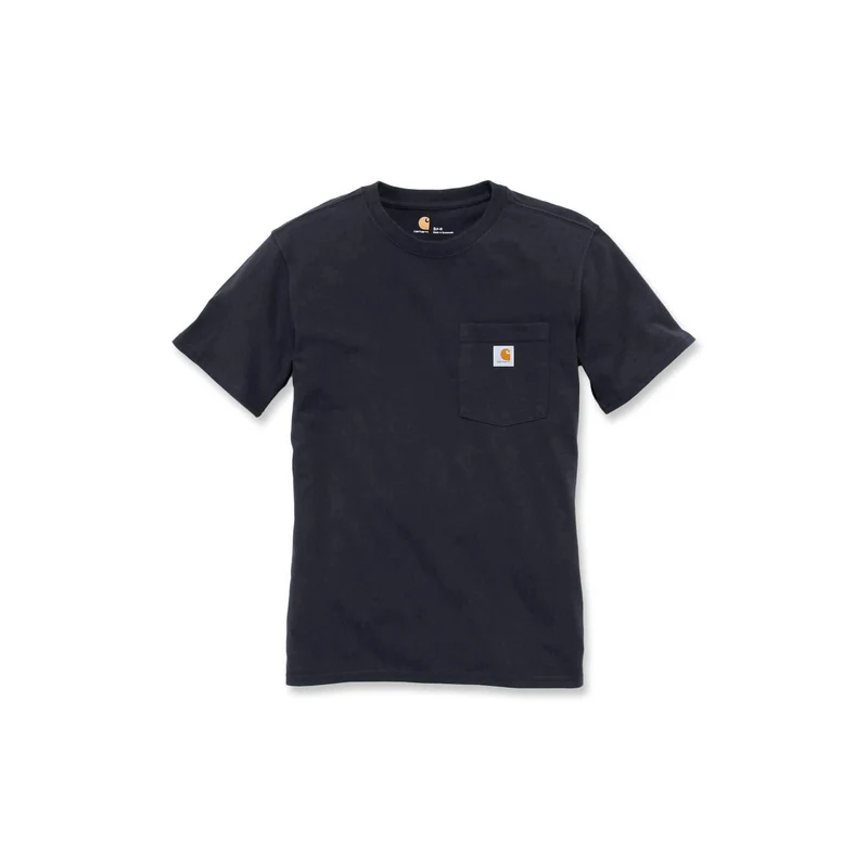 Carhartt Workwear Womens Pocket Short Sleeve T-Shirt 103067 Black / M