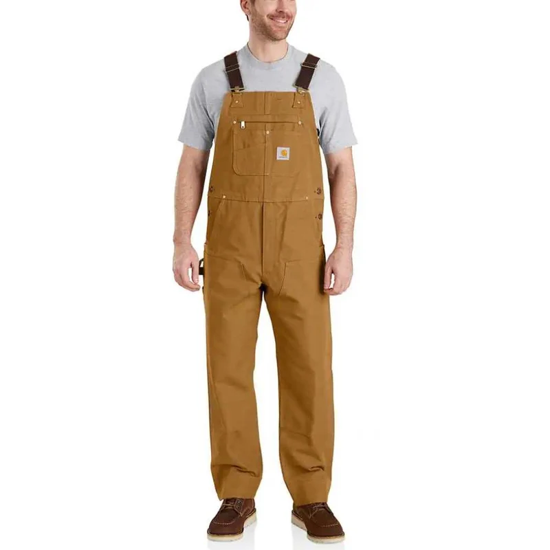 Carhartt Men's Relaxed Fit Duck Bib Overall CARHARTT BROWN / 3232