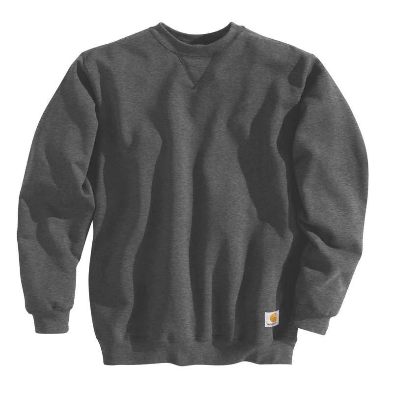 Carhartt Midweight Loose Fit Crewneck Sweatshirt K124 Carbon Heather / XL