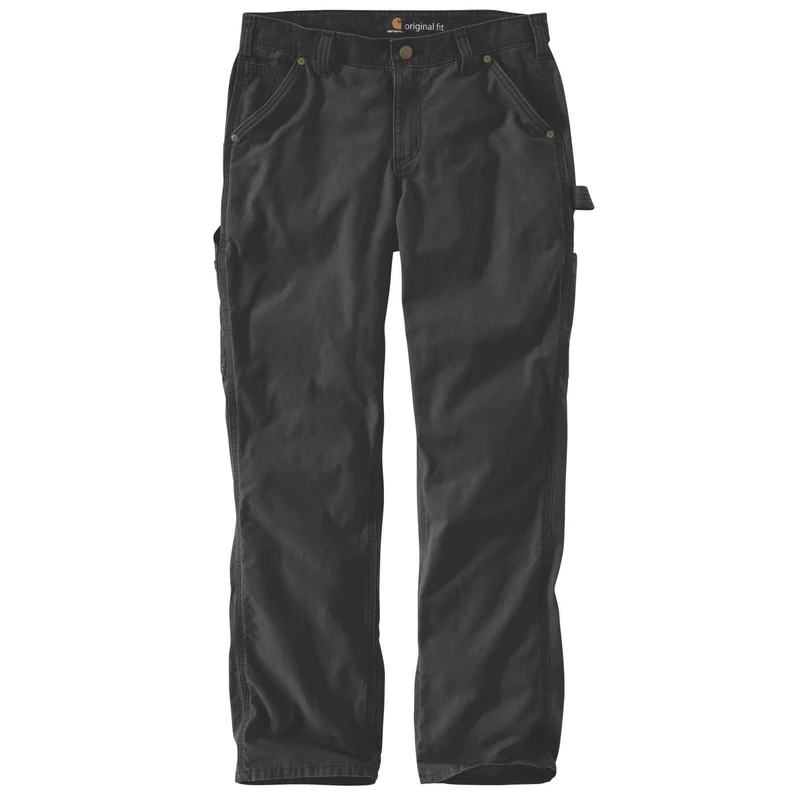 Carhartt Womens Crawford Loose Fit Stretch Canvas Trousers 102080 Black / 14 / Regular