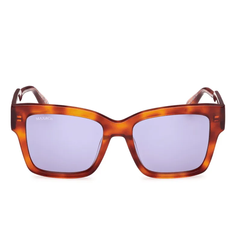 Óculos de Sol Max & Co MO0094 Masculino Quadrado Acetato Havana
