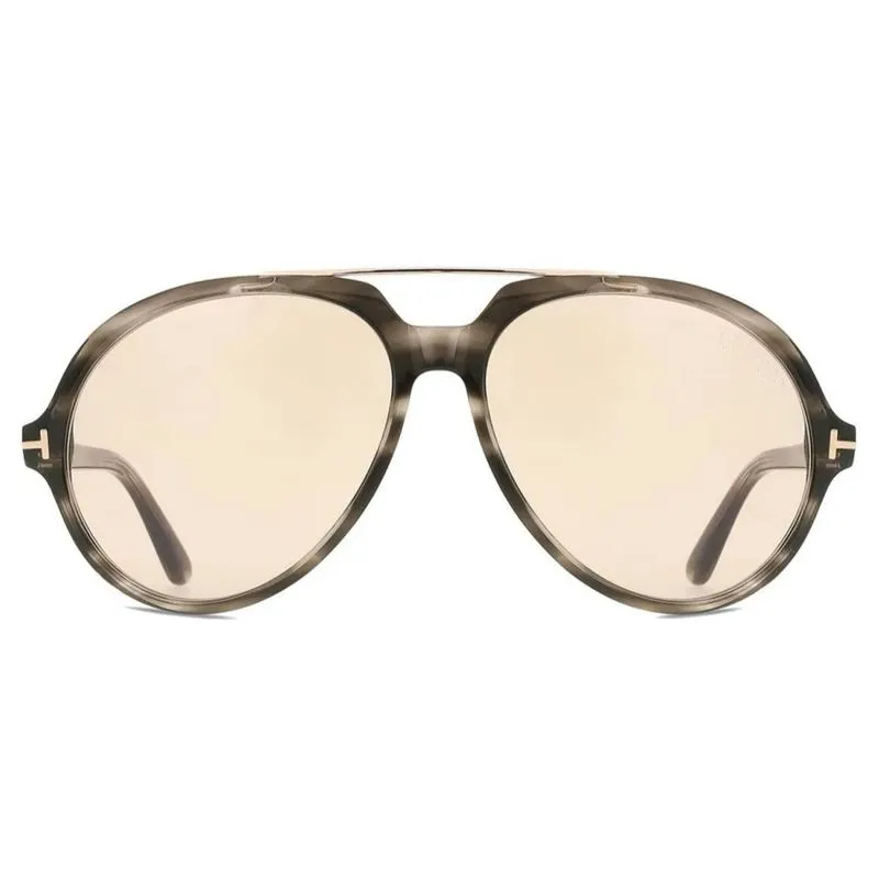 Oculos De Sol Tom Ford Ft1210 56e 59 Aato - Fotocromático