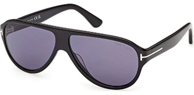 Tom Ford FT1336 SAMUELE-02 61mm / 01V - Shiny Black / blue