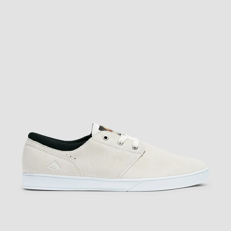 Emerica The Figueroa Shoes White/White/Black 7uk / White/White/Black