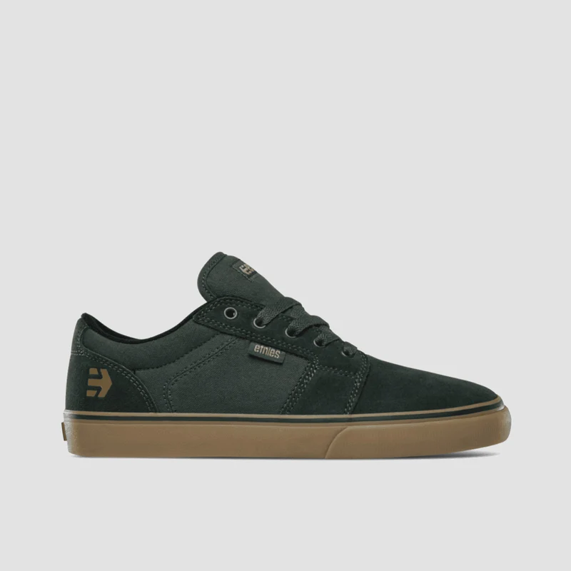 Etnies Barge LS Shoes - Green/Gum 10uk / Green/Gum