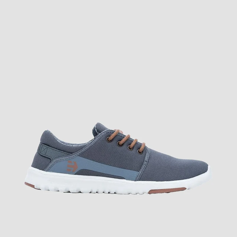 Etnies Scout Shoes - Grey/Gold/White 6.5uk / Grey/Gold/White