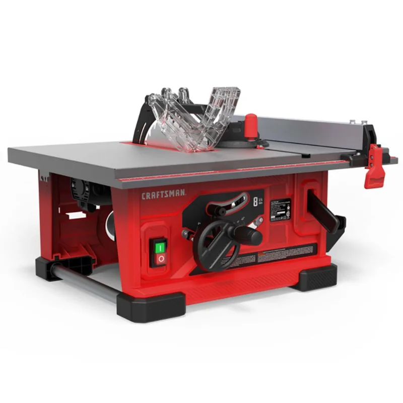 Craftsman 8.25-in Steel Blade 13 A Table Saw Red
