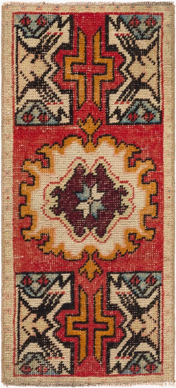 Surya Antique One Of A Kind OOAK-1414 Area Rug 1' 4'' X 2' 11'' Runner