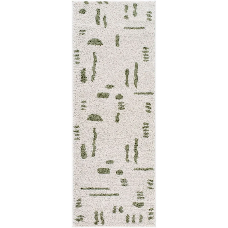 Livabliss Fossay Shag FSG-2302 Machine Woven Rug 2ft 7in x 7ft 3in