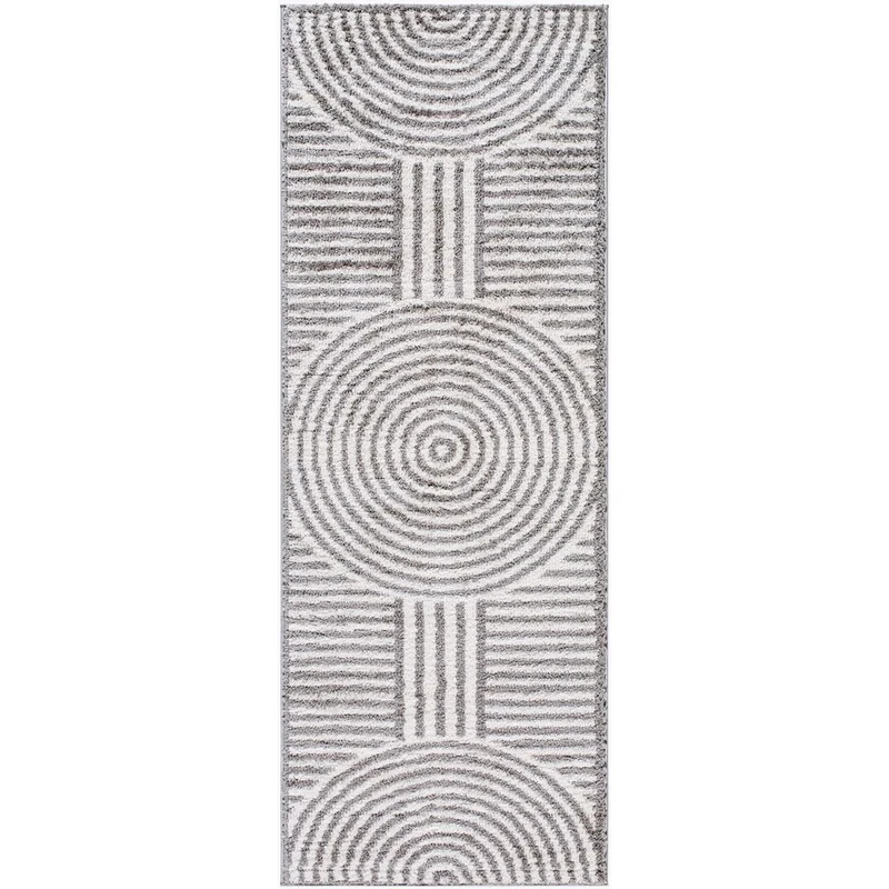 Livabliss Fossay Shag FSG-2334 Machine Woven Rug 2ft 7in x 7ft 3in