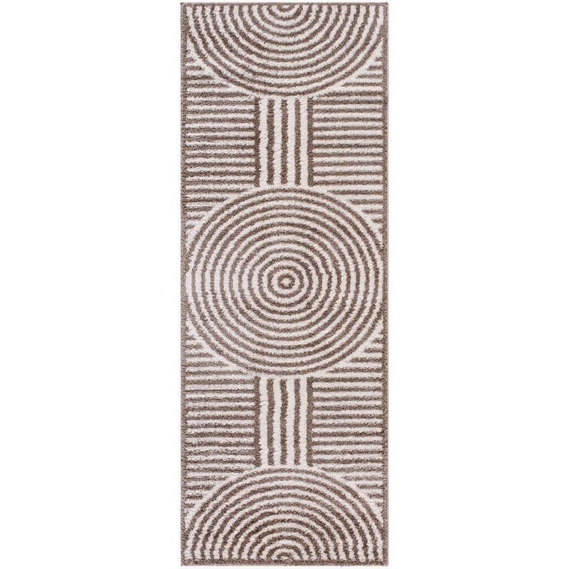 Livabliss Fossay Shag FSG-2331 Machine Woven Rug 2ft 7in x 7ft 3in