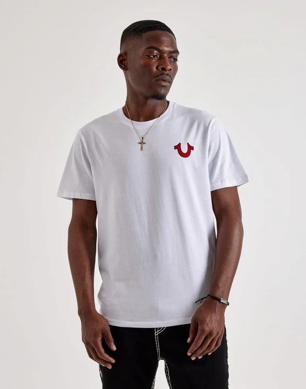 True Religion Buddha Logo Tee LG
