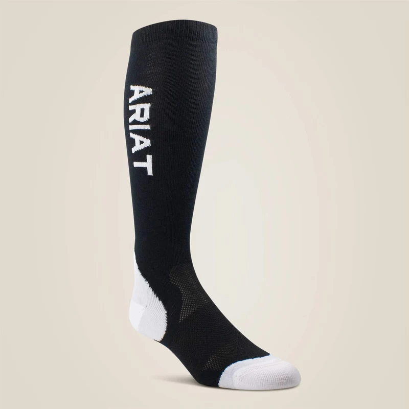 Ariat Adults Ariattek Performance Socks One Size / Red