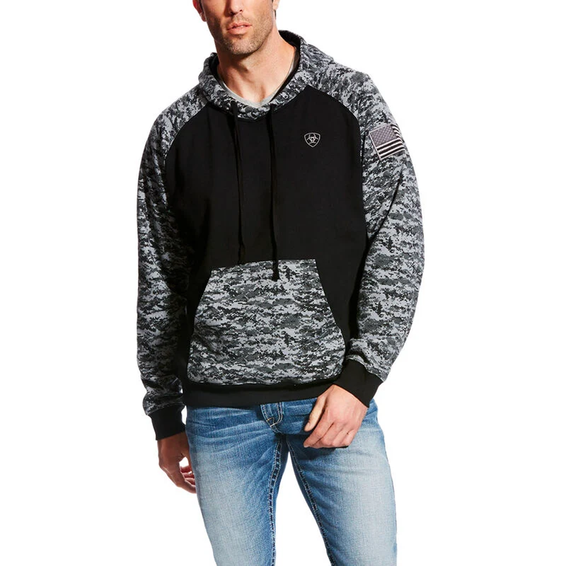 Ariat Men's Patriot Hoodie Black M / Black