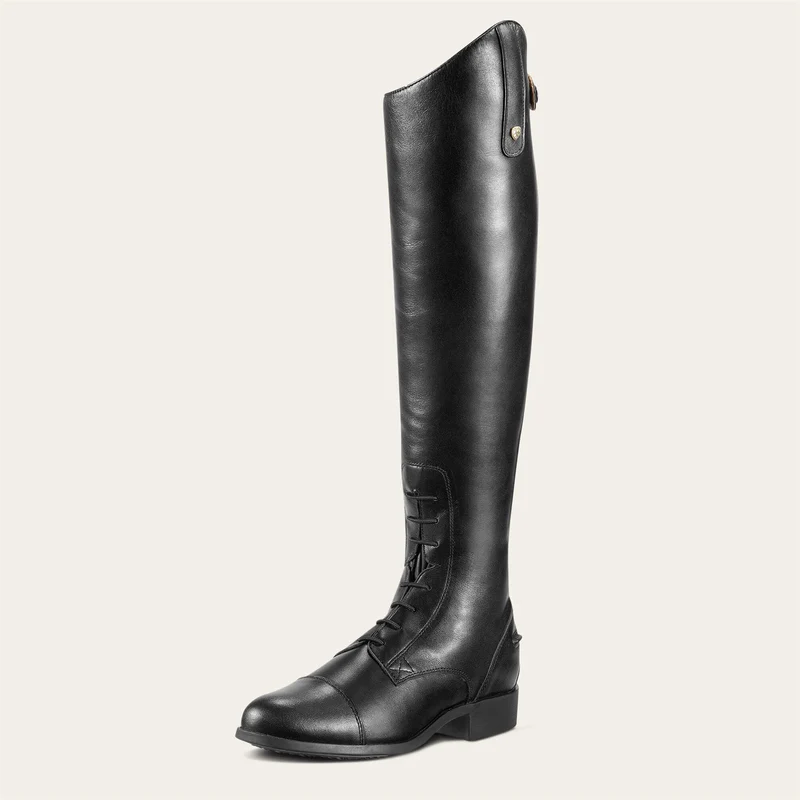 Ariat Mens Heritage Contour Field Zip Tall Boots 8.5 FS / Black