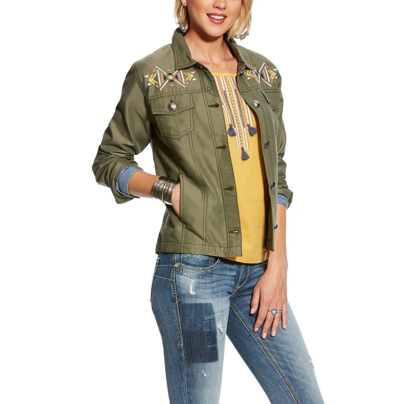 Ariat Lulu Jacket Burnt Olive / Small