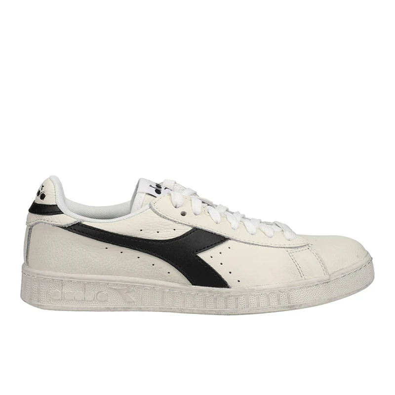 Game L Low Waxed Lace Up Sneakers 4.5 / Medium