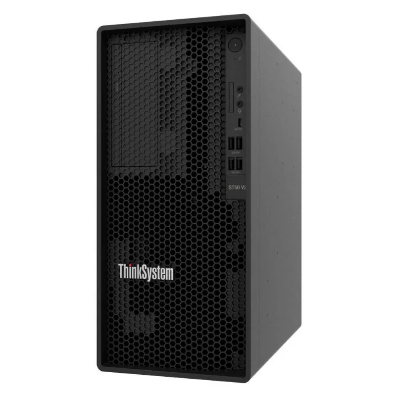 Servidor Lenovo Thinksystem St50 V2 - Xeon E-2324g 32gb 2tb