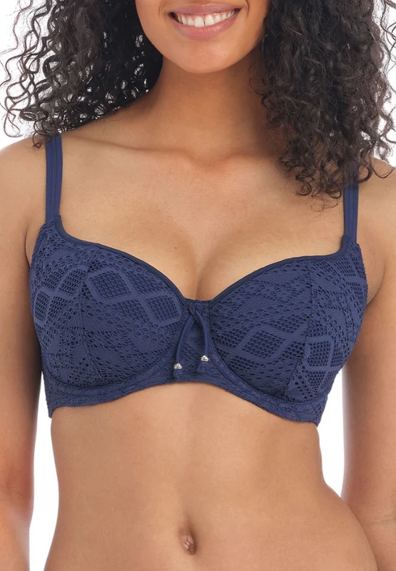 Sundance Sweetheart Bikini Top - Denim Denim / 30 / FF