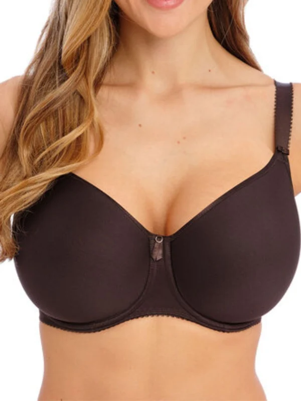 Rebecca Essentials Moulded Spacer Bra - Chocolate Chocolate / 30 / G