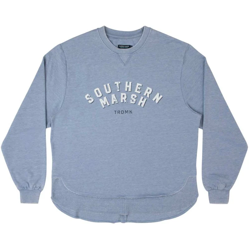 Women's Seawash Rally Round Sweatshirt WASHED BLUE / XLRG