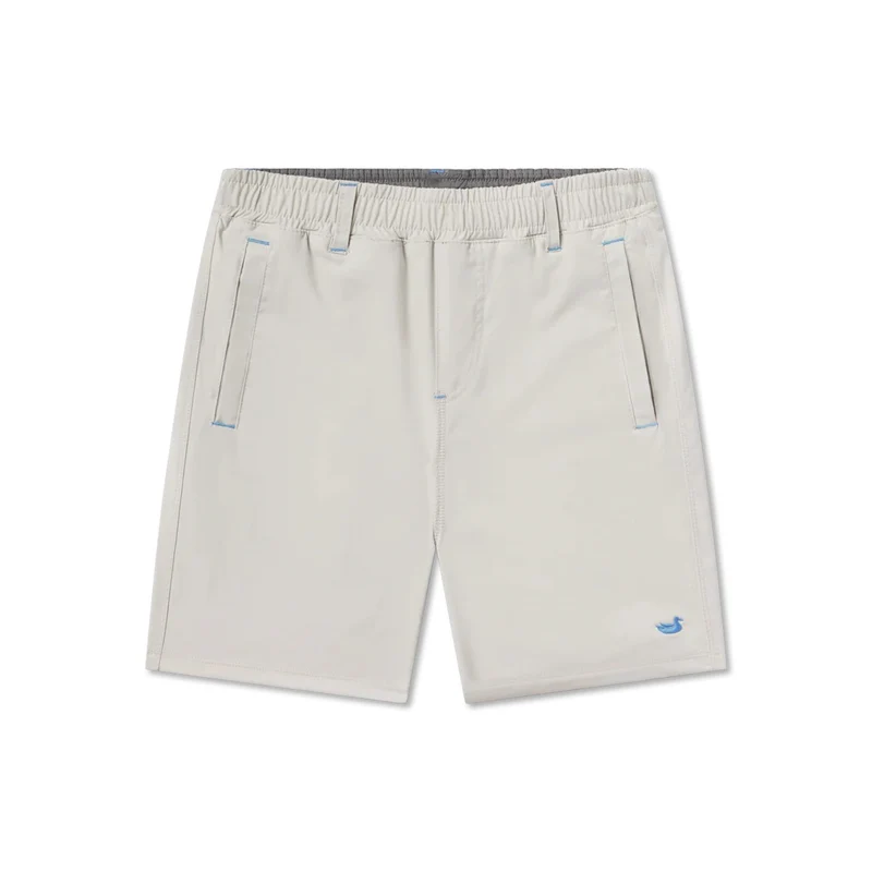 Youth Billfish Lined Performance Shorts LIGHT GREY / SM