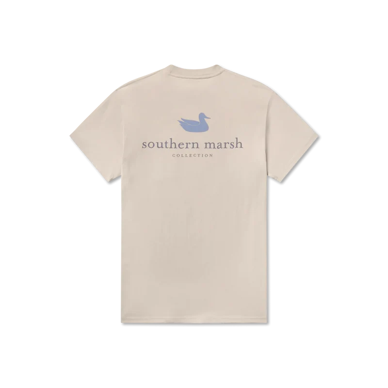 Southern Marsh Men's Authentic Short Sleeve T-shirt OATMEAL / SM