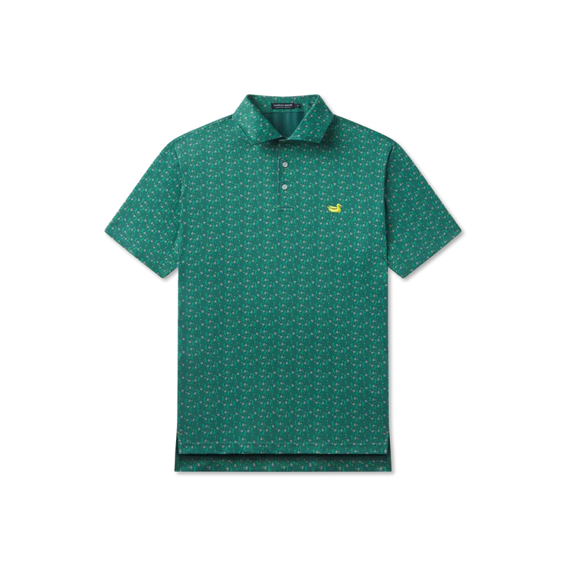 Southern Marsh Men's Flyline Performance Polo - Sunday Success CHAMPIONS GREEN / MED