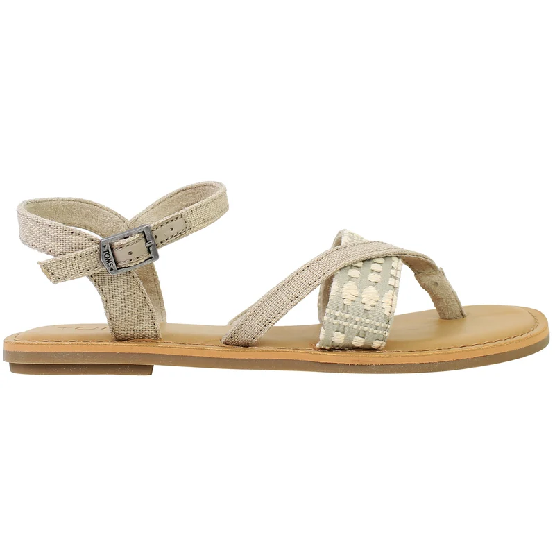 Toms Lexie Womens Beige Sandals 6.5