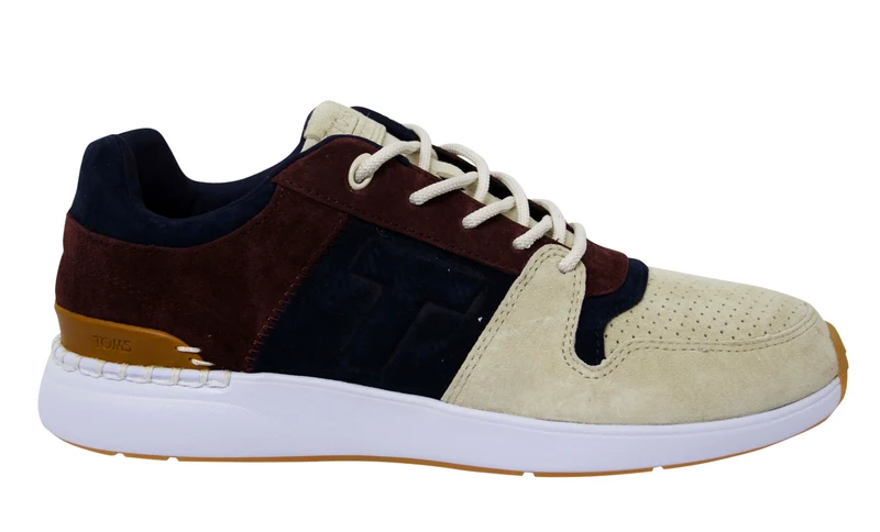 Toms Arroyo Mens Navy/Beige Trainers 9