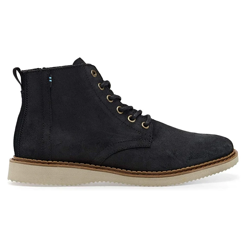 Toms Porter Mens Black Boots 8