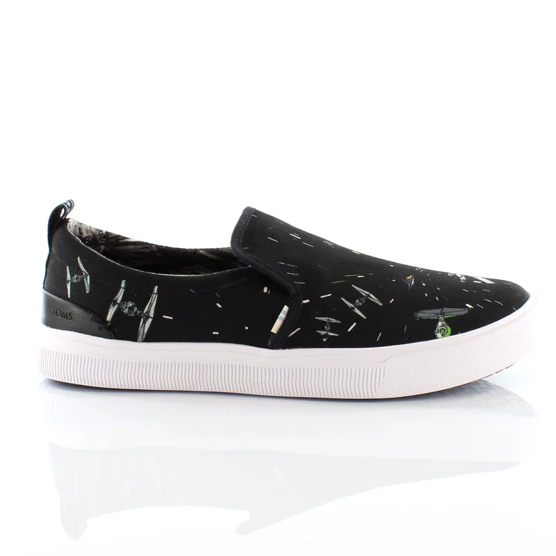 Toms x Star Wars Trvl Lite Mens Black Espadrilles 7