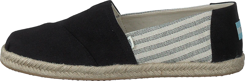 University Stripe Organic Cott Black EU 41
