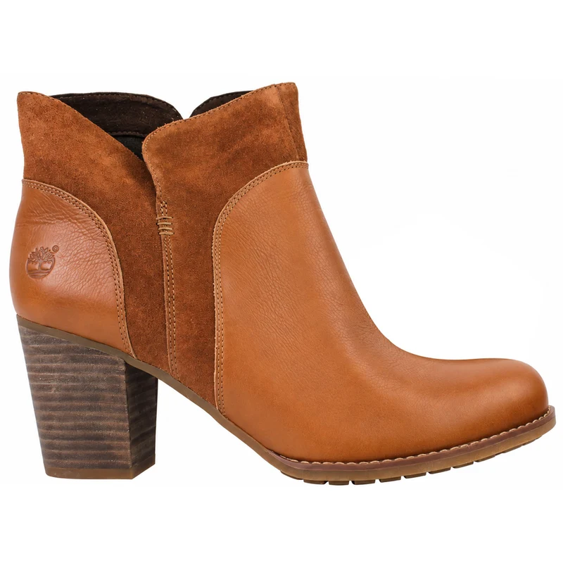 Timberland Rudston Womens Brown Heeled Boots 6