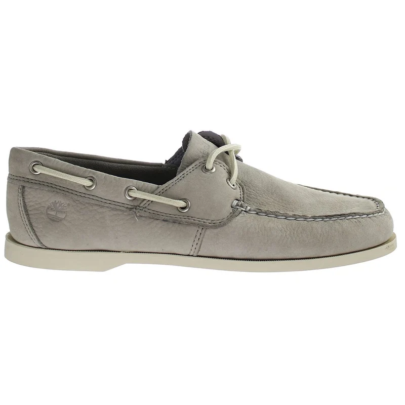 Timberland Cedar Mens Grey Boat Shoes 6.5