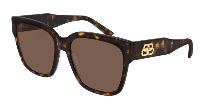 Balenciaga BB0056S 55mm / HAVANA / BROWN