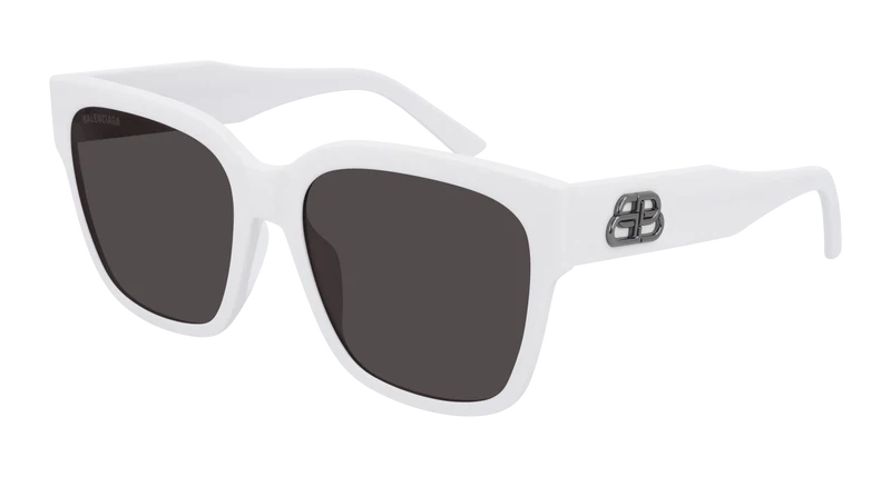 Balenciaga BB0056S 55mm / WHITE / GREY