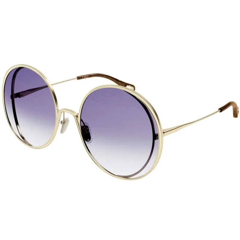 Chloe Ch0037sa-30009908005 Lente Gradiente Violeta Feminina Cantada
