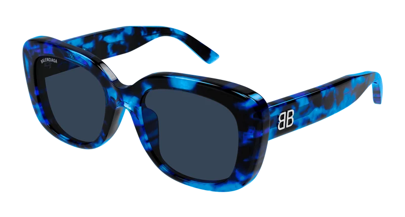 Balenciaga BB0295SK 54mm / BLUE / BLUE