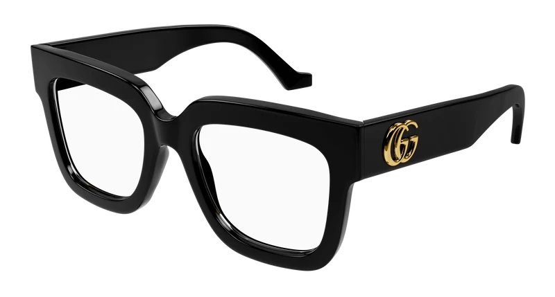 Gucci GG1549O 52mm / BLACK / TRANSPARENT