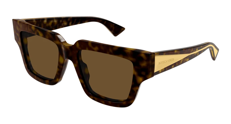 Bottega Veneta BV1276S 52mm / HAVANA / CRYSTAL / BROWN