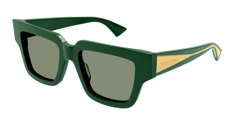 Bottega Veneta BV1276S 52mm / GREEN / CRYSTAL / GREEN